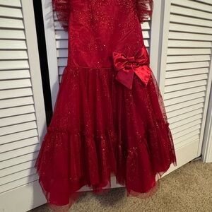 Sparkly Red Christmas Dress 🎄♥️